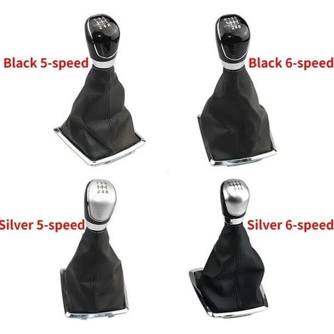 Cuffia del cambio antipolvere in pelle PU per Ford Focus 2005-2012 (1/4)