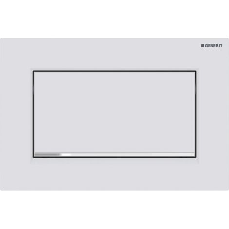 Geberit Sigma10 plaques de déclenchement, pour rinçage-arrêt, à