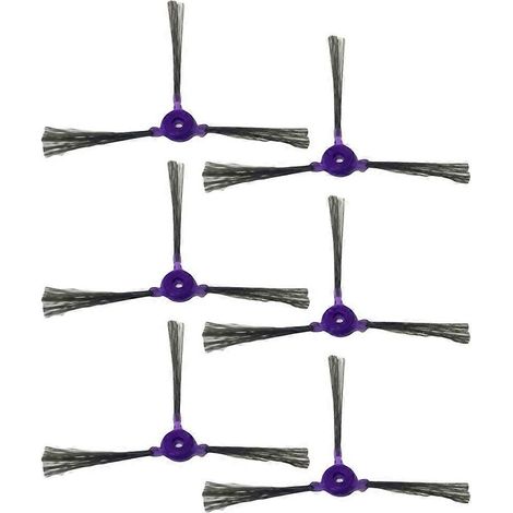 Lot de 6 de rechange brosses latérales pour Samsung Powerbot-E VR05R5050WK accessoires d'aspirateur robot (1/5)