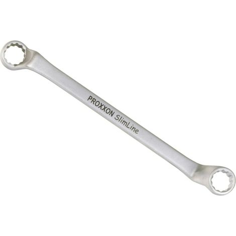 Chiave Doppio Anello Slimline 6x7mm Acciaio CrV Proxxon