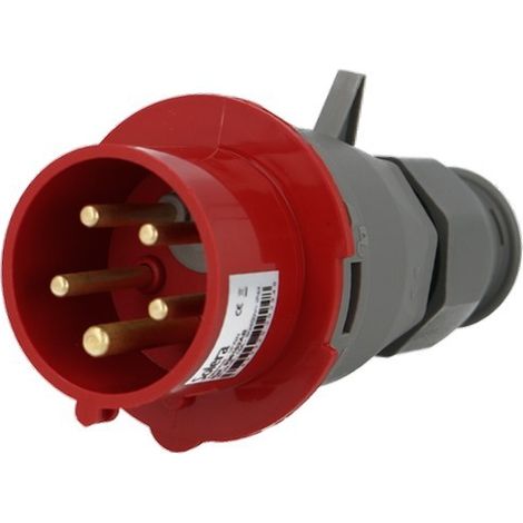 Solera – Prise mâle CEE triphasée 5 x 16A – Inverseur de phases – Tension 400V – Indice de protection IP44 (1/2)