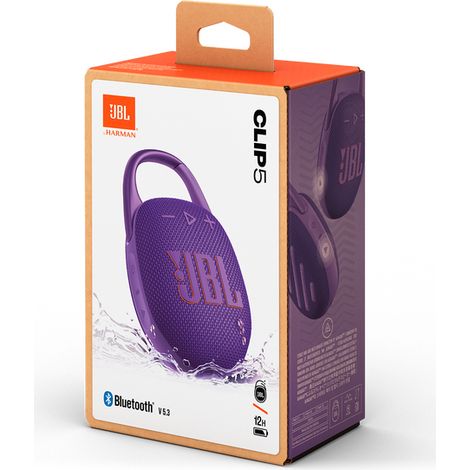 JBL Bluetooth Lautsprecher Clip 5 purple