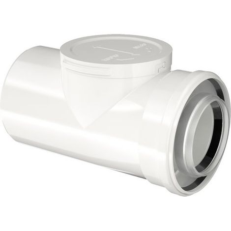 Tuyau d'échappement Bosch conc. avec ouverture d'inspection d:80/125
