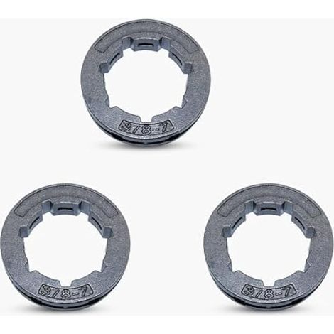 Pignon Jante 3/8" 7T Pignon 22mm pour Husqvarna 365 362 371 372 Tronçonneuse Pignon pour Stihl MS361 MS362 MS440 MS441 MS460 MS660 046 064 066 Tronçonneuse (1/5)