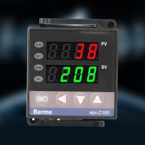 Thermostat numérique - REX-C100 - AC 85-265V - Précision élevée - Programmable (1/3)