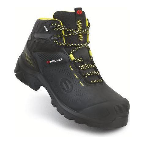 Heckel MACSOLE ADVENTURE 3.0 Halbschuhe S3 schwarz, gelb Weite 11 Gr. 44 (1/2)