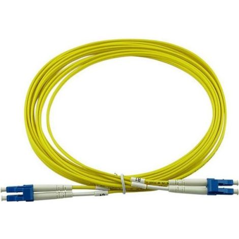 BlueOptics © Duplex LWL Patchkabel, LC-UPC/LC-UPC blau, 2 Meter, Singlemode E9/125µm, G.657.A1, OS2,