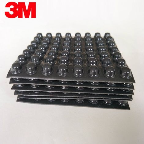 Gommini paracolpi nero antiscivolo 3M SJ5303 Bumpon Numero Pezzi - 96 pezzi