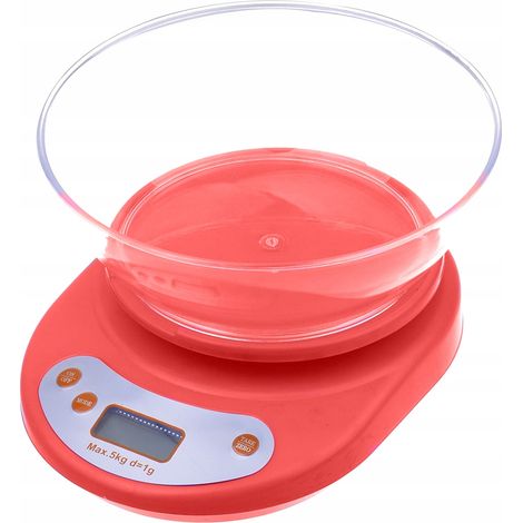 Balanza de cocina KE-1 Taz贸n rojo (24) GABB (1/5)