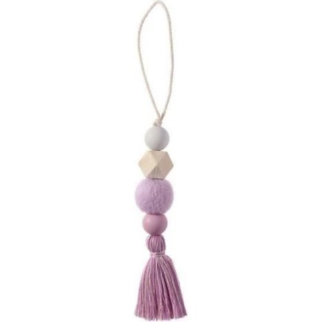 CARILLON A VENT - CARILLON EOLIEN Carillon à ventDécor à la maison bois perle placard pendentif avec glands porte-vêtements