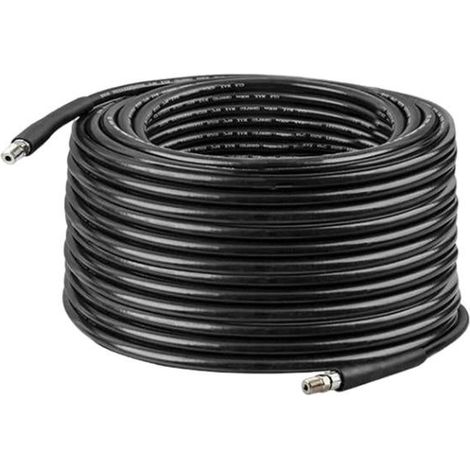 Kit de jet de drainage pour nettoyeur haute pression, tuyau de nettoyage de canalisations de 15 m, filetage 1/4 NPT (1/5)