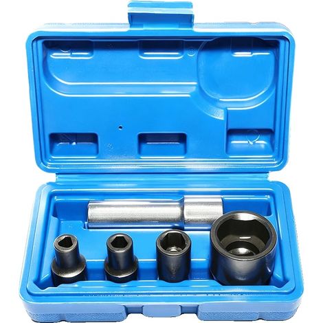 Kit d'outils de pompe à injection, douille de 6,5 mm, douille de 7,5 mm, douille de 10 mm, douille de 13 mm, douille de 26 mm (1/5)