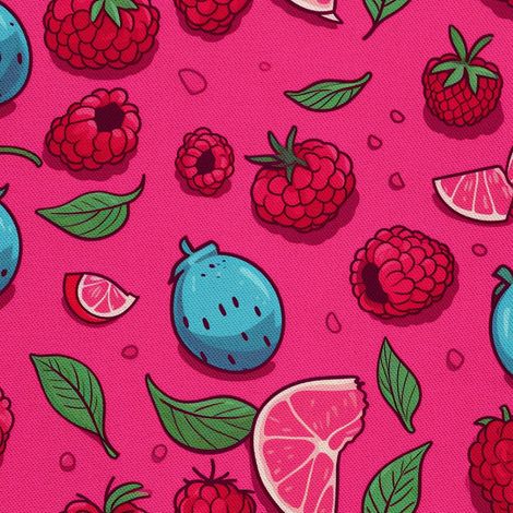 Tela decorativa para exteriores Oxford - Motivo frutal  DX6068 (1/5)
