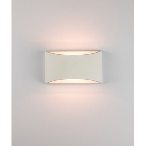 Applique Murale Intérieure Pour Ampoule LED G9 25cm Blanc ZAMBELIS (1/2)