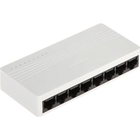 HIKVISION HUB DI RETE SWITCH ETHERNET 8 PORTE 10 / 100 MBPS DS-3E0108D-E (1/5)