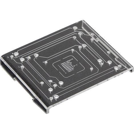Supporto per guida DIN Joy-it RB-DIN-Rail Adatto per (kit di sviluppo): Arduino, Banana Pi, BeagleBoard, BeagleBone, Cu (1/3)