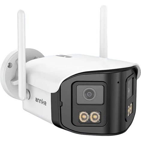 Telecamera di sicurezza, video ad alta definizione da 4 MP, angolo di visione di 170°, Wi-Fi 6 dual-band, supporto PoE, audio bidirezionale (1/5)