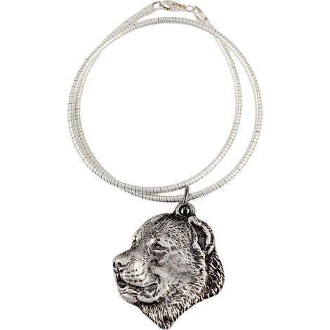 Zentralasiatischer Schäferhund – Hundehalskette, einzigartiger Schmuck für Hundeliebhaber, einzigartiger Schlangenanhänger von Art-Dog (1/5)