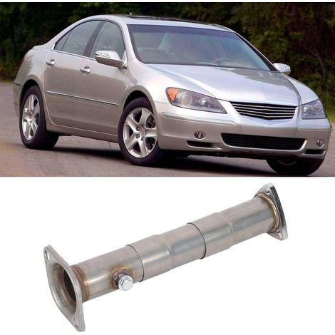 Tuyau de conversion d'échappement automobile adapté aux raccords de tuyaux d'échappement de 2,5 pouces. (1/5)
