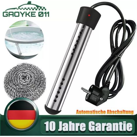 Chauffe-eau électrique pour piscine et baignoire (3000 W) (1/5)