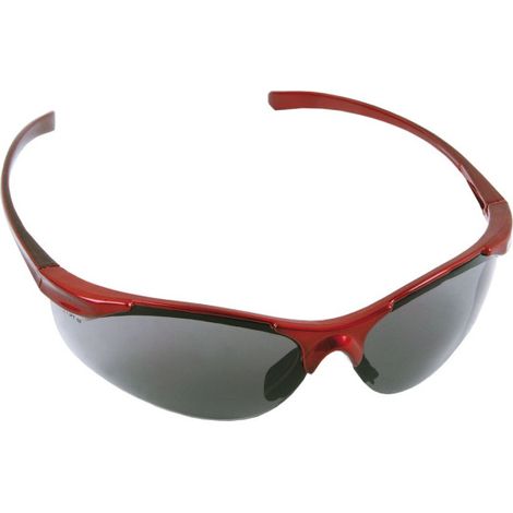 Gafa de Seguridad Anatómica con protección frente a Rayos UV UNE-EN166F color rojo 11000321