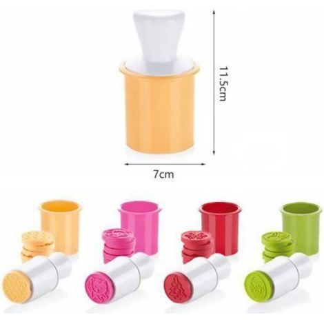 Moules à biscuits - - 7x11.5cm - ABS + Silicone - Compatible congélateur - Lavable au lave-vaisselle (1/4)
