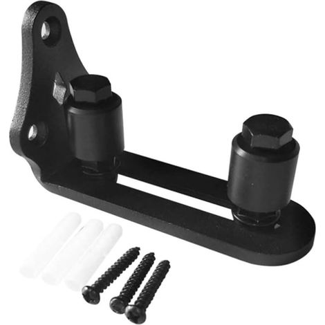 Guide de sol pour porte de grange coulissante acier carbone (1/5)