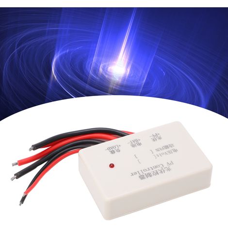Régulateur de Charge Solaire Étanche avec Boîtier ABS, Protection Contre Surcharge et Décharge, Contrôle Lumineux pour Panneau Solaire et Batterie (1/5)