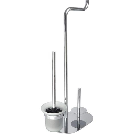Deante Support triplo cromato per WC 3-in-1