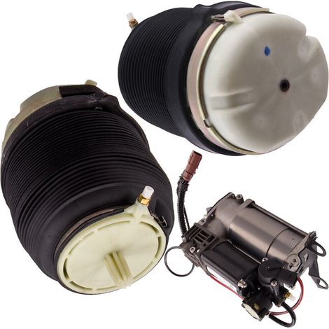 2x arriere suspension Air amortisseur Bag Air Pompe pour Audi A6 4FC6 2.0TDI (1/5)