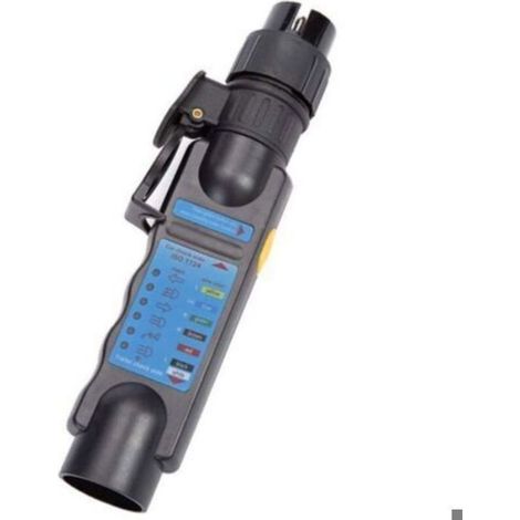 Testeur Prise Remorque - 7 Broches - Pour Diagnostic Circuit Feux Remorque - Avec 2 Convertisseurs 7 vers 13 - 1 Pièce (1/4)