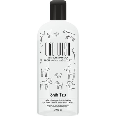 Champú ONE wish para perros Shih Tzu 250 ml (1/2)