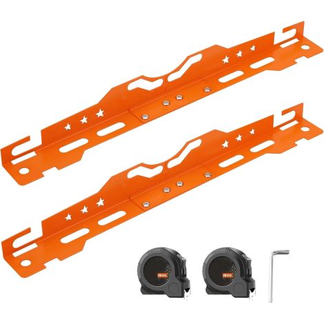 Kit de Parallélisme - Outils Anti-Dérapants pour Pneus Équipement Robuste Réglable pour Pneus de Voiture Camion Utilisation Garage Domestique