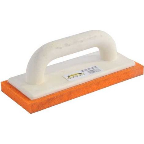 Raspador de goma con esponja naranja F 10X24 Comitel