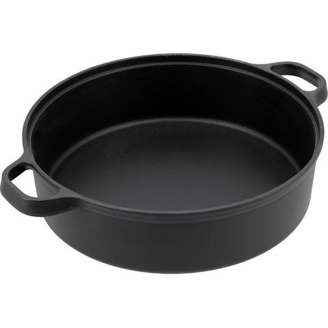 Sart茅n parrilla de hierro fundido profunda de 28 cm - YG-20141 (1/3)