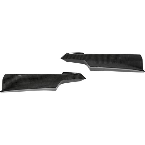 Coppia di protezioni angolari per splitter del paraurti anteriore per Serie 3 F30 F31 F3 320i 328i 330i 335i 340i 316d 318d 320d 330d M Sport in fibra di carbonio