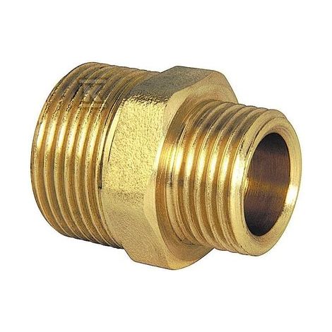 Mamelon réducteur en laiton de 1-3/4"