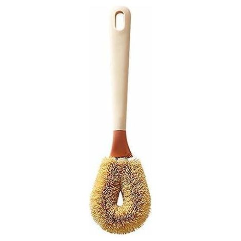 Brosse à vaisselle à manche long pour cuisine Brosse de nettoyage pour casseroles, casseroles, vaisselle et bol (1/5)