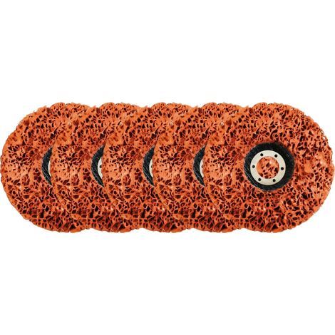 YISSALE -Outillage -Disque de ponçage et nettoyage pour décapage peinture - Meulage polyvalent sur acier, alu, cuivre, bois, plastique - Idéal carrosserie, polissage métaux et surfaces complexes (1/5)