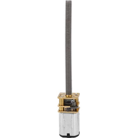 Moteur électrique à engrenages DC 6V 50RPM, cuivre rouge, réducteur M4, 55mm, micro moteur résistant à l'usure (1/5)