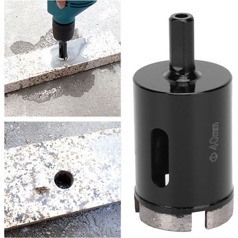 40-mm-Sinterdiamantbohrer zum Bohren von Keramikfliesen, Beton und Marmor (1/5)