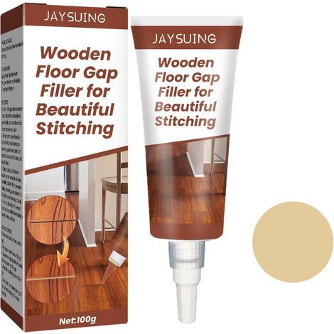 Kit mastic bois 100g – Réparation parquet et meubles – Couleur chêne – Comble rayures, fissures et défauts sur bois facilement (1/5)