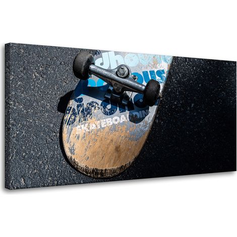 Stampa su tela "Skateboard per ragazzi" 80x40 cm
