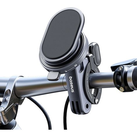 Supporto per smartphone da manubrio per bicicletta - Nero (1/5)