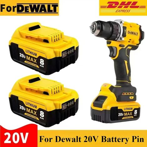 2x 20V 8,0Ah
Ersatzakku fur DeWalt MAX XR Li-Ion Werkzeugakku (1/5)