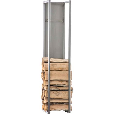 Leñero Spark Acero inoxidable 120 cm