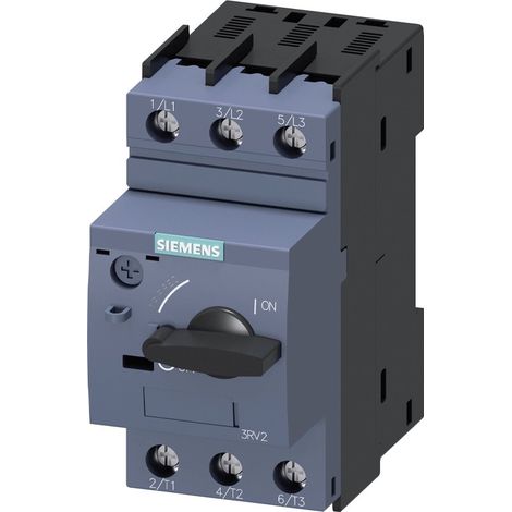 Disyuntor de motor 3P 0,75kW 1,4-2A S00 3RV2011-1BA10