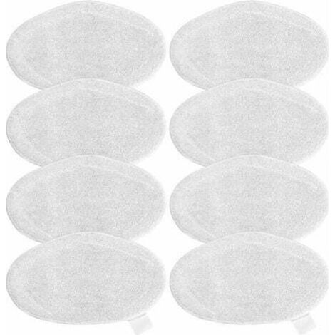 Set di 8 panni di ricambio lavabili per mocio Polti Vaporetto SV440.