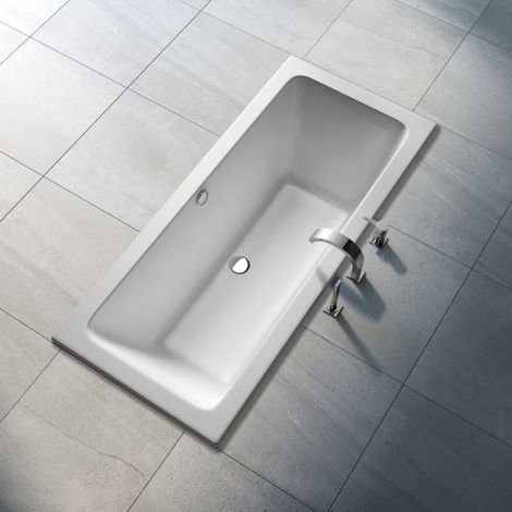 Kronenbach Cube Duo-Badewanne 180 x 80 cm (1/5)