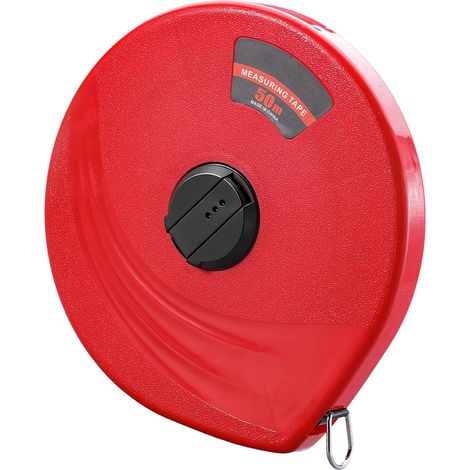 Règle d'instrument de mesure ronde professionnelle de grande taille avec housse imperméable en fibre de cuir pour les travailleurs du bois et les artisans ruban à mesurer en fibre de cuir imperméable (1/5)